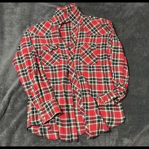 Red flannel American Eagle size medium